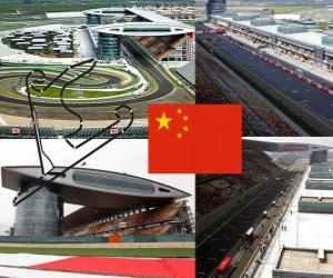 Puzzle Shanghai International Circuit - Κίνα -